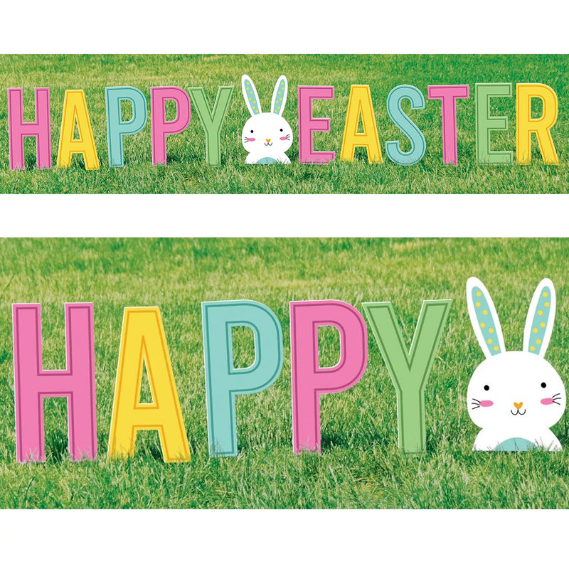Happy Easter Yard Signs 15.5"