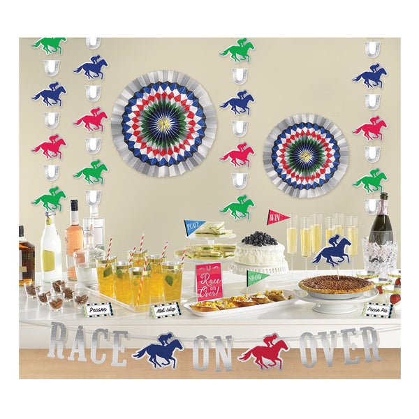 Big Dot Of Happiness Kentucky Horse Derby - Banner And Photo Booth Decorations Horse Race Party Supplies Kit Doterrific Bundle