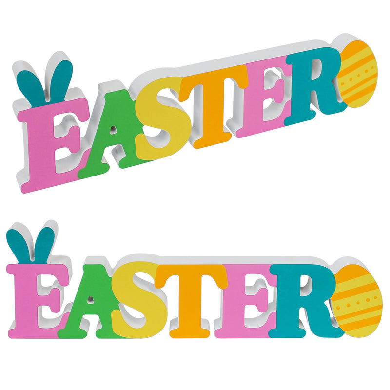 Easter Standing Word Sign 17"