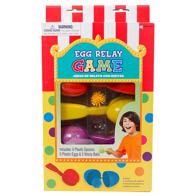 Egg Relay Party Game