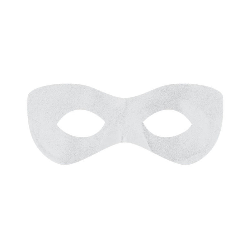 Novelty Costume Superhero Mask - White