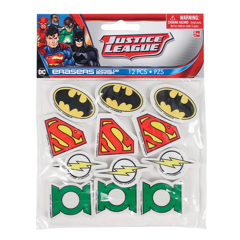Justice League Erasers