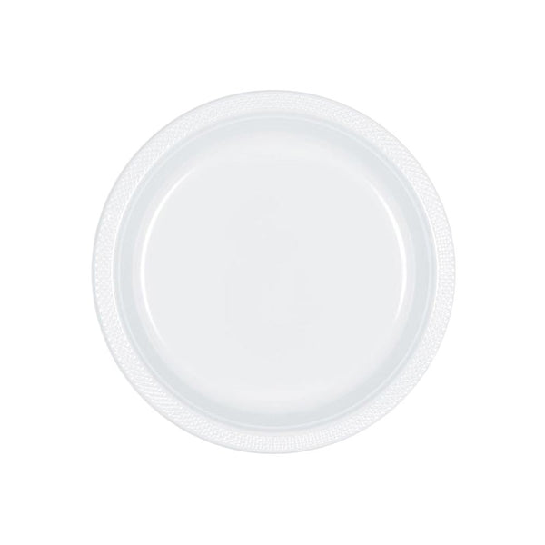 Plastic Plates 7" White (20 PACK)