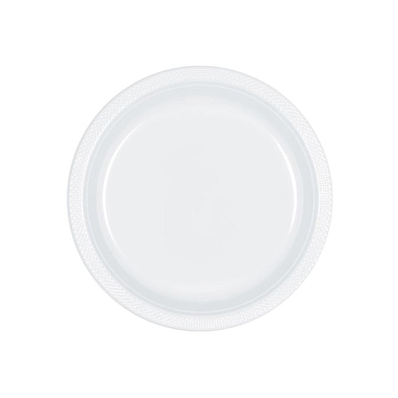 Plastic Plates 7" White (20 PACK)