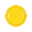 Plastic Plates 7" Yellow (20 PACK)