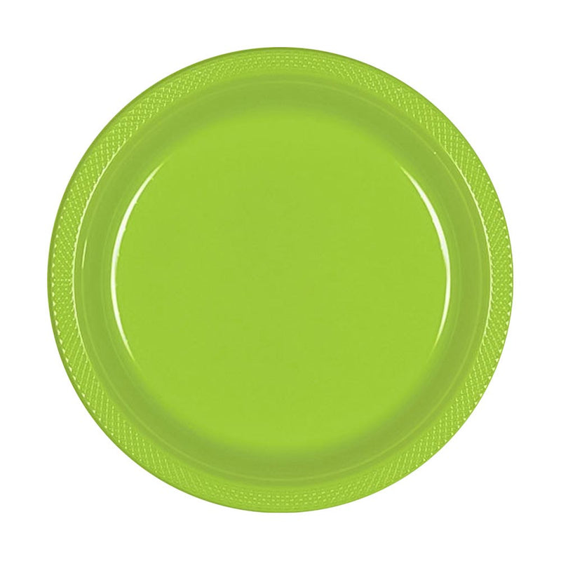 Plastic Plates 9" Kiwi (20 PACK)
