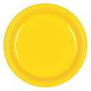 Plastic Plates 10-1/4" Yellow (20 PACK)