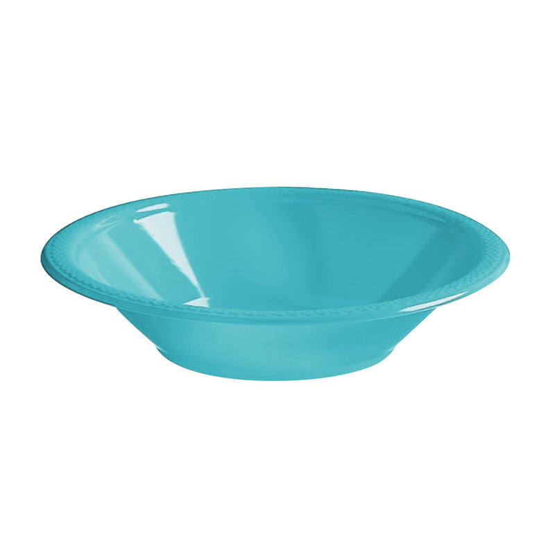 Plastic Bowls 12 oz Caribbean Blue (20 PACK)