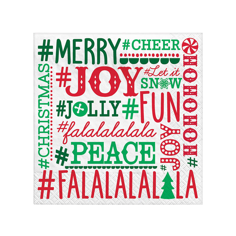 Holiday Beverage Napkins