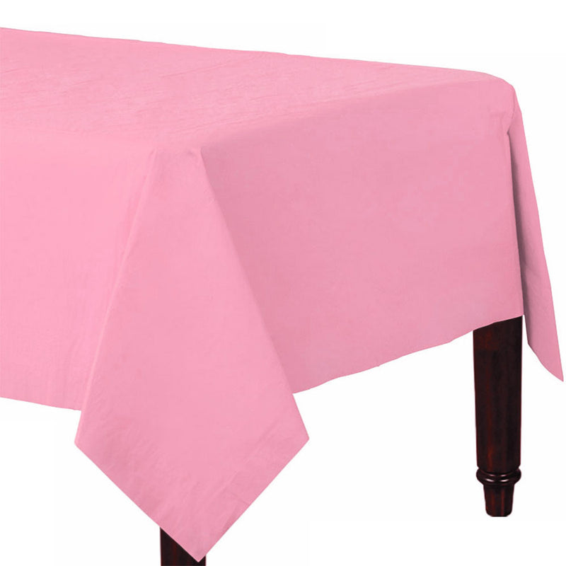 Paper Table Cover - Pink 54" x 108"