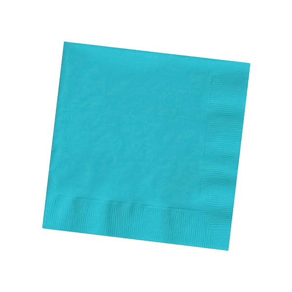 Beverage Napkins - Caribbean Blue (50 PACK)