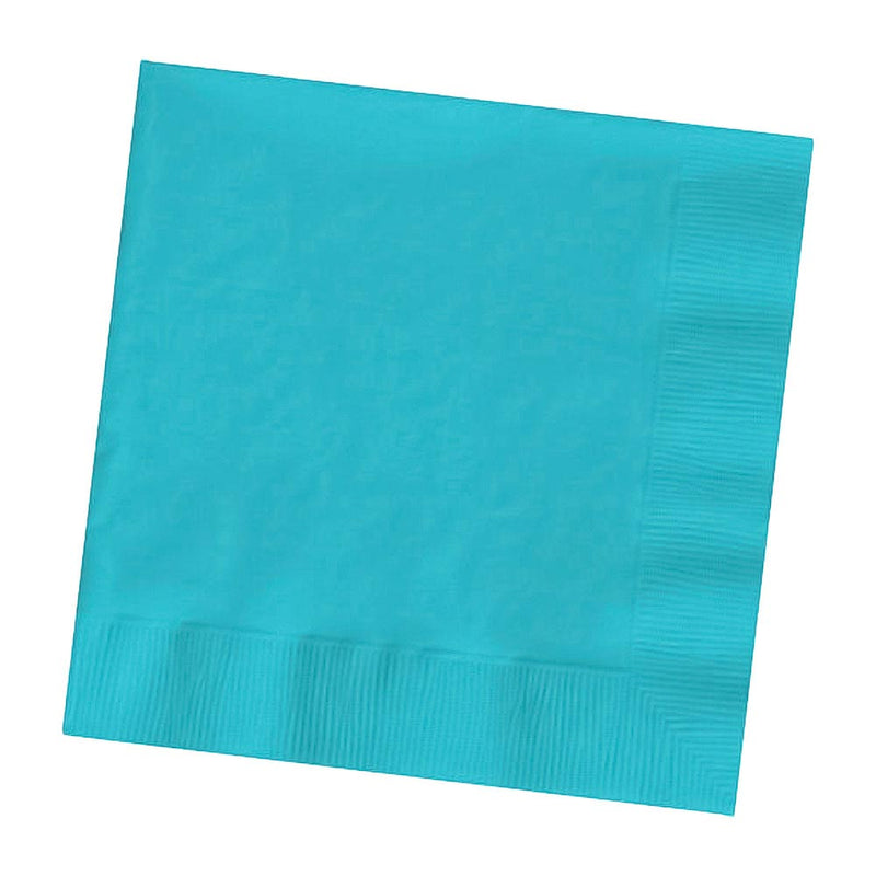 Lunch Napkins - Caribbean Blue (50 PACK)