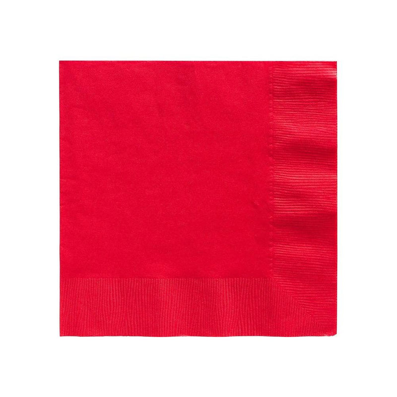Lunch Napkins Red (40 PACK)