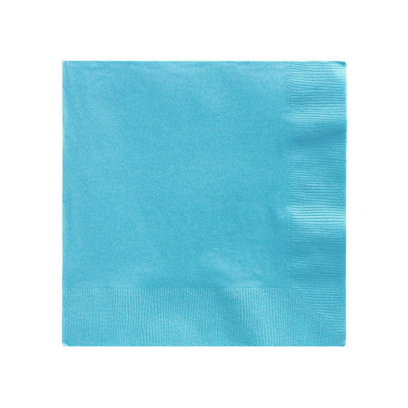 Lunch Napkins Caribbean Blue (40 PACK)