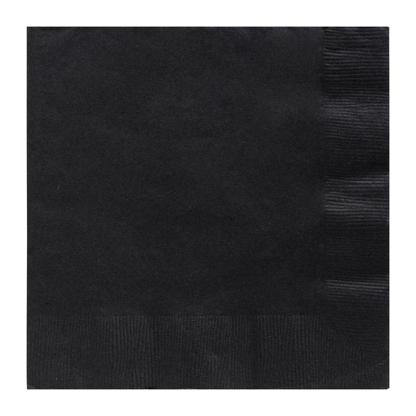 Dinner Napkins - Black (40 PACK)