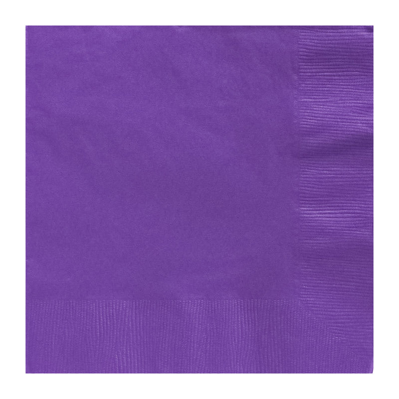 Dinner Napkins - Purple (40 PACK)