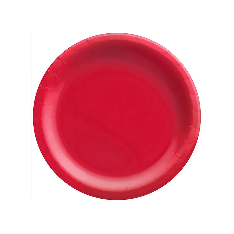 Round paper plates discount