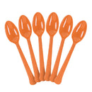 Plastic Spoons - Orange (20 PACK)