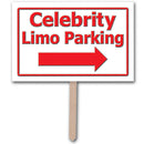 Sign - Celebrity Limo Parking