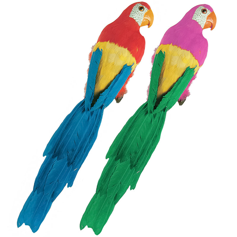 Feathered Parrot 20"