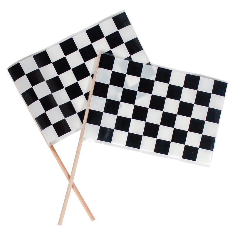Checkered Flag 4" x 6" Plastic