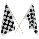 Checkered Flag 11" x 17" Plastic