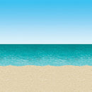Ocean & Beach Backdrop 4' x 30'