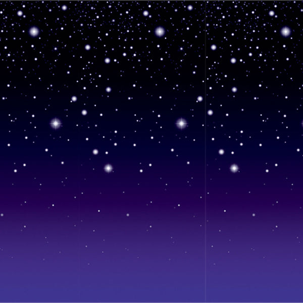 Starry Night Backdrop 4' x 30'