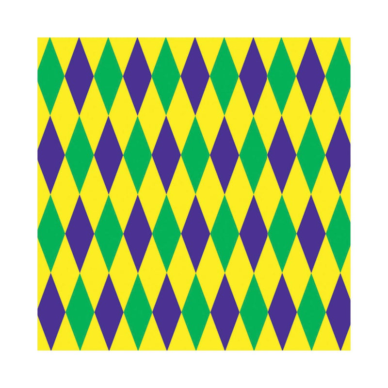 Mardi Gras Harlequin Backdrop 4' x 30'