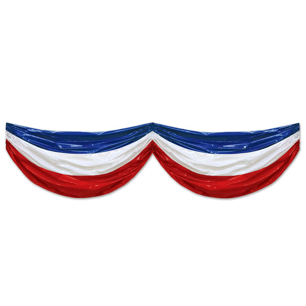 Patriotic Plastic Bunting 15'