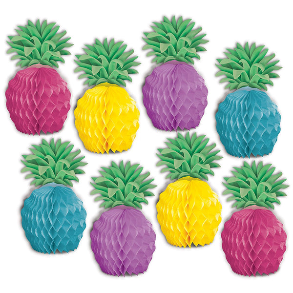Pineapple Mini Centerpieces 5.25" (8 PACK)