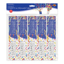Handheld Confetti & Streamer Tubes (5 PACK)