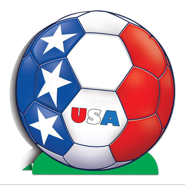 Team USA Soccer Centerpiece 10"