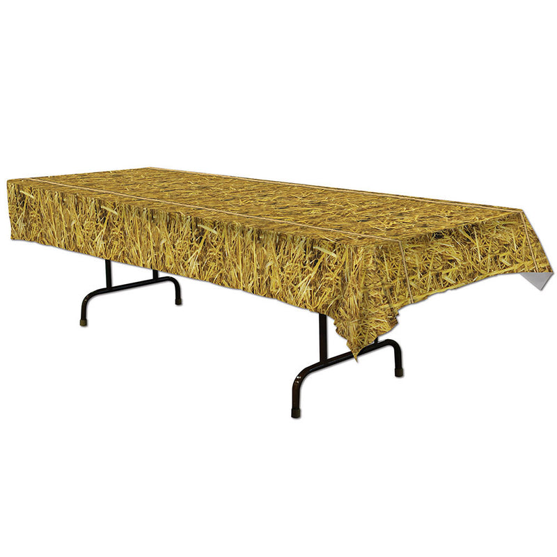 Straw Tablecover 54" x 108"