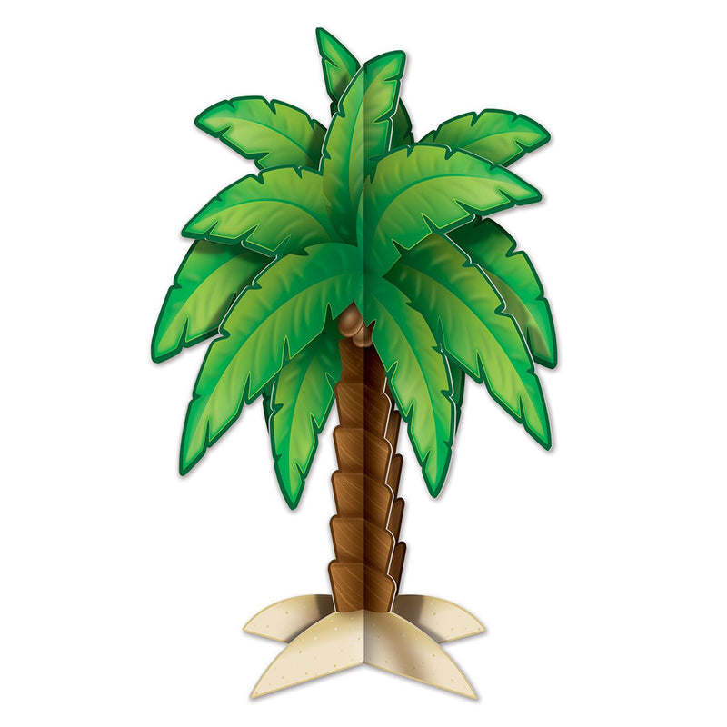 Palm Tree 3-D Centerpiece 11.75"