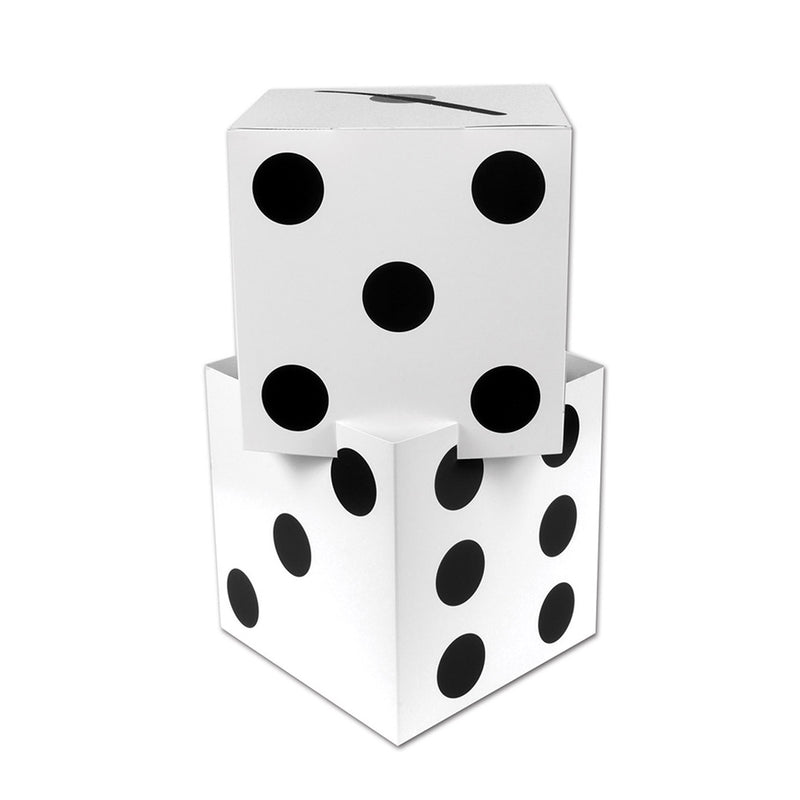 3-D Dice Stacking Centerpiece 17"