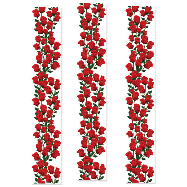 Rose Party Panels 6' (3 PACK)