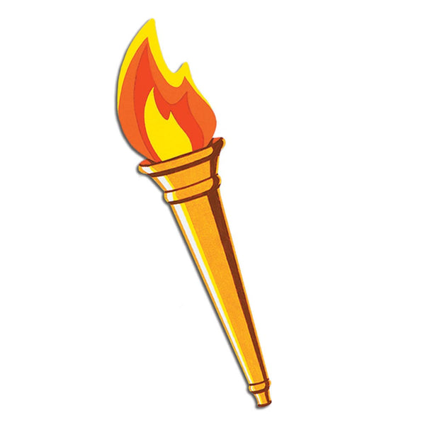Olympic Torch Cutout 24"