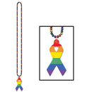 Rainbow Beads 36"