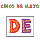 Cinco De Mayo Glitter Banner 10'