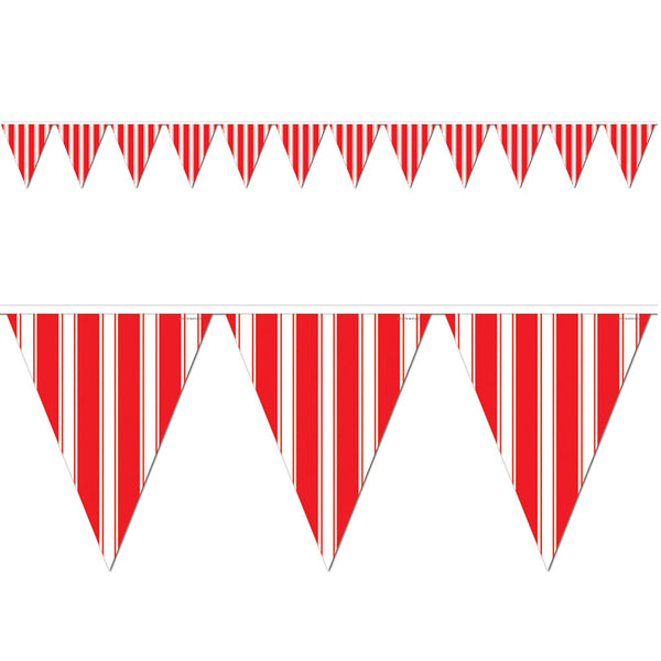 Pennant Banner - Striped 12'