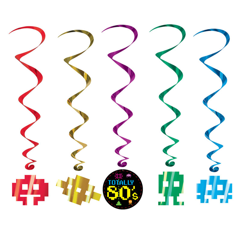 Eighties Whirls 40" (5 PACK)