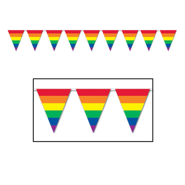 Pennant Banner - Rainbow 12'