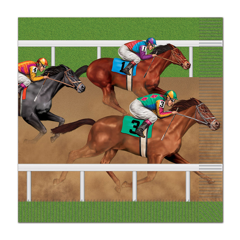 Horse Racing Lunch Napkins (16 PACK)