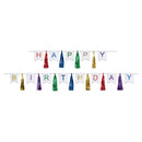 Happy Birthday Tassel Streamers (2 PACK)
