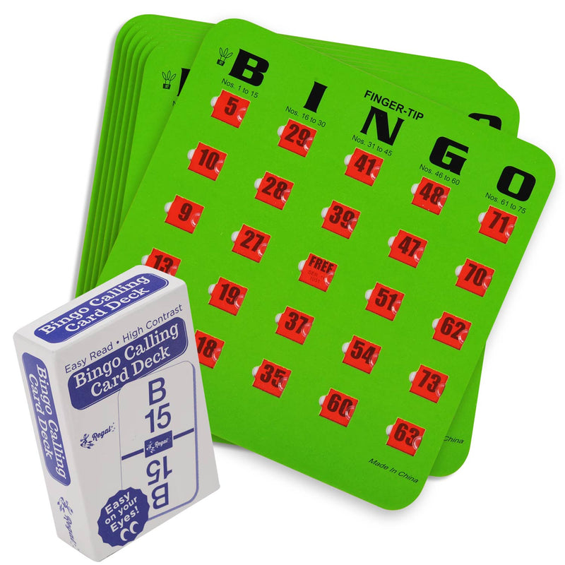Bingo Game Set With Calling Cards (for 50)