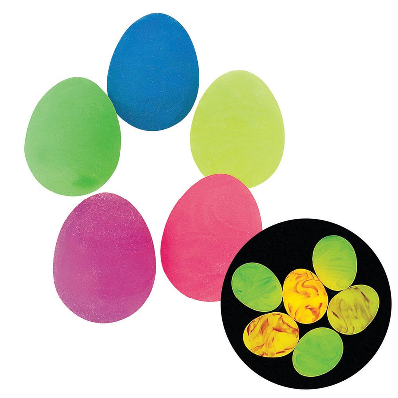 Glow Egg Ball 1-3/4" (DZ)