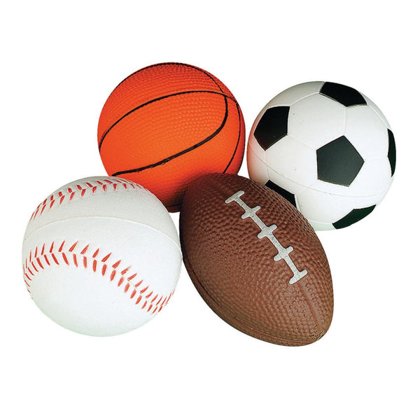 Stress Ball - Sports Assortment 2-1/2" (DZ)