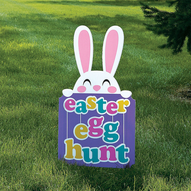 Easter Egg Hunt Yard Sign 29"