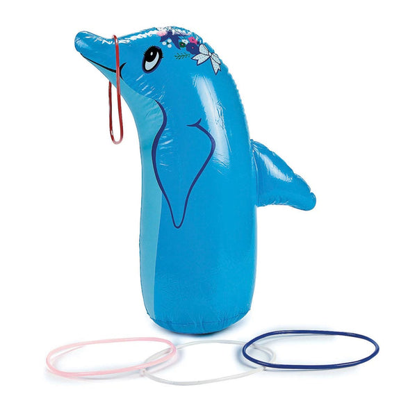 Dolphin Ring Toss Inflatable Game 22"
